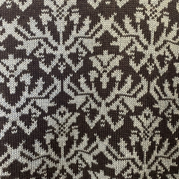 APPLESEED’S Navy and Light Blue Patterned Women's Cardigan Zip Up size 2X - Picture 2 of 4